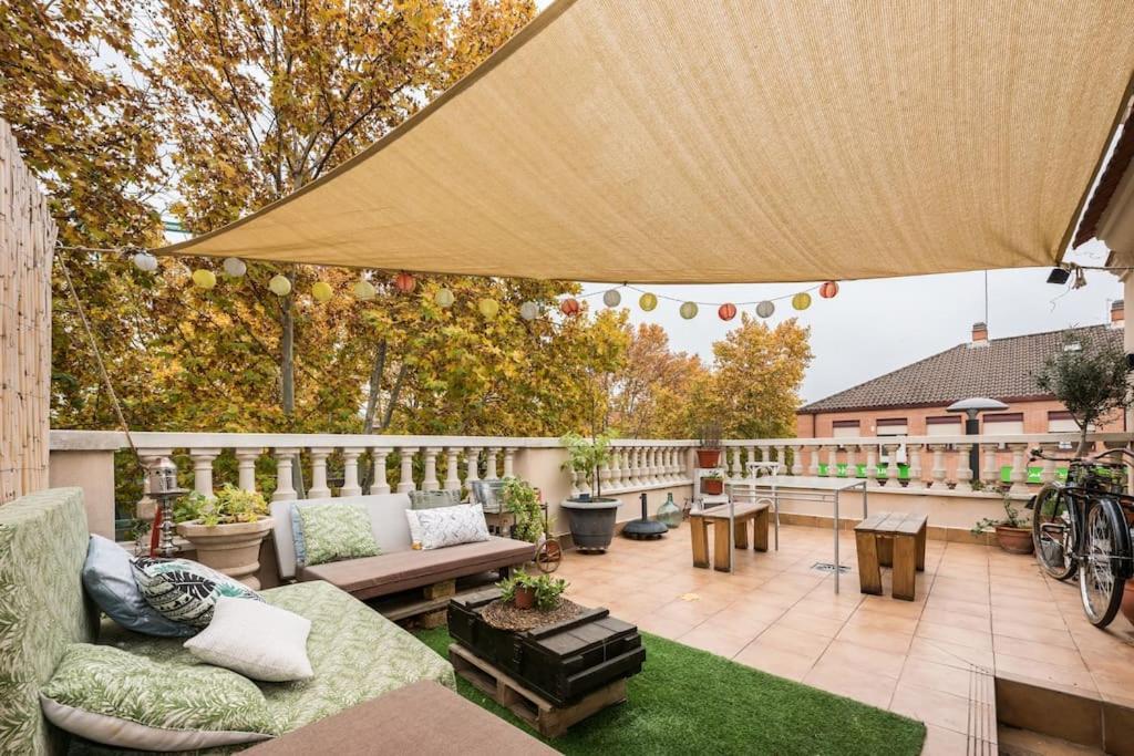 Atico Con Terraza Y Chimenea Junto A Universidad Alcalá de Henares Exterior foto